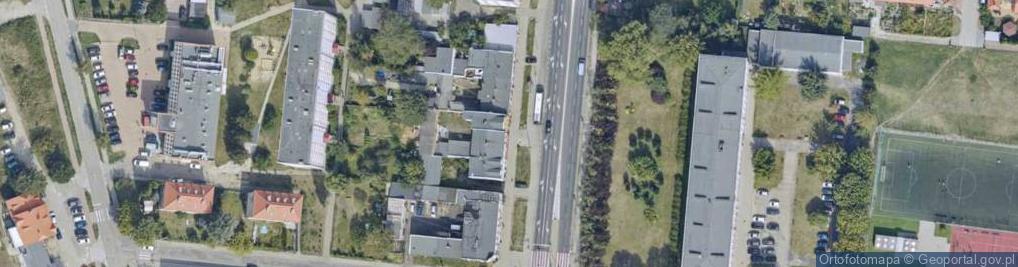 Zdjęcie satelitarne Poznańska ul.