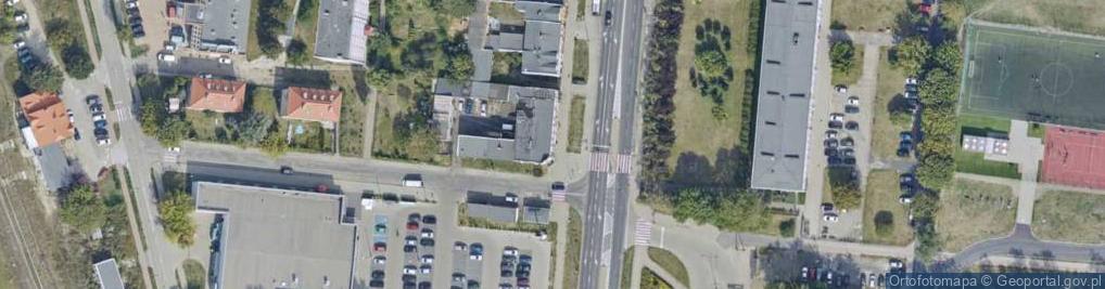 Zdjęcie satelitarne Poznańska ul.