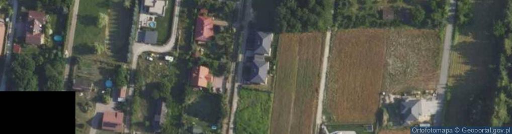 Zdjęcie satelitarne Pod Lasem ul.