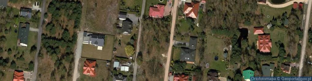 Zdjęcie satelitarne Pod Lasem ul.