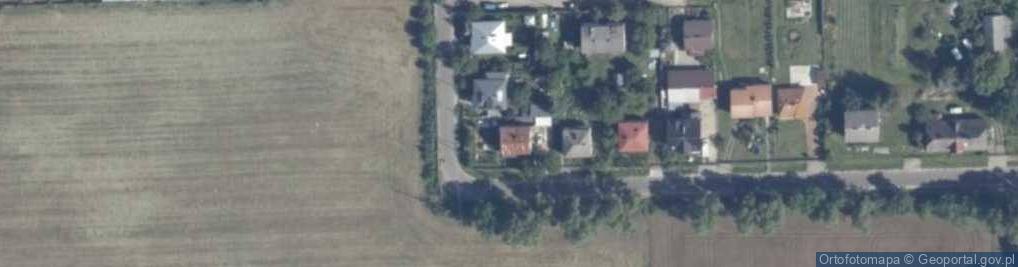 Zdjęcie satelitarne Polskiego Października ul.