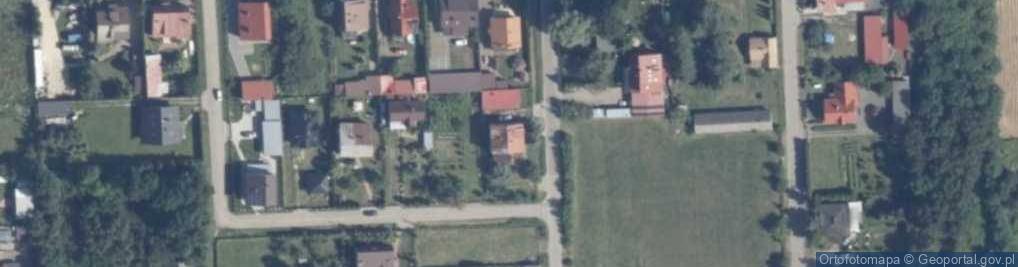 Zdjęcie satelitarne Polskiego Października ul.