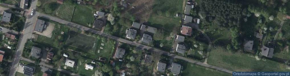 Zdjęcie satelitarne Poprzeczna ul.