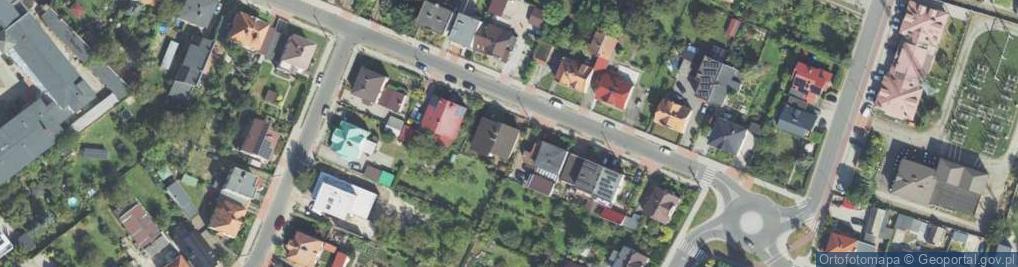 Zdjęcie satelitarne Podchorążych ul.