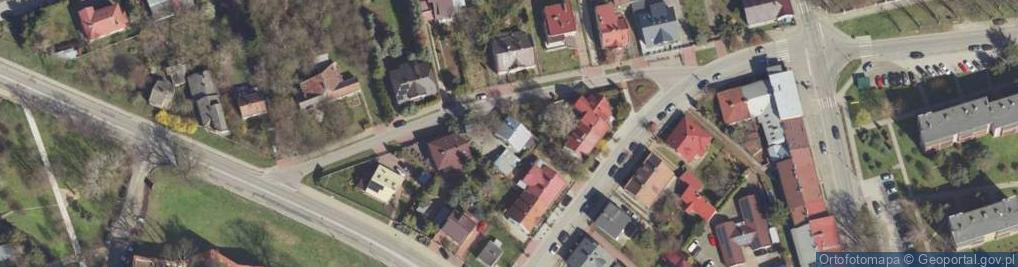 Zdjęcie satelitarne Powstania Styczniowego ul.