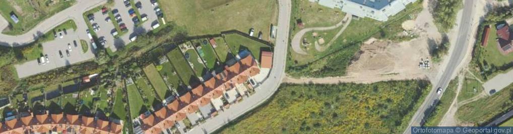 Zdjęcie satelitarne Porcelanowa ul.