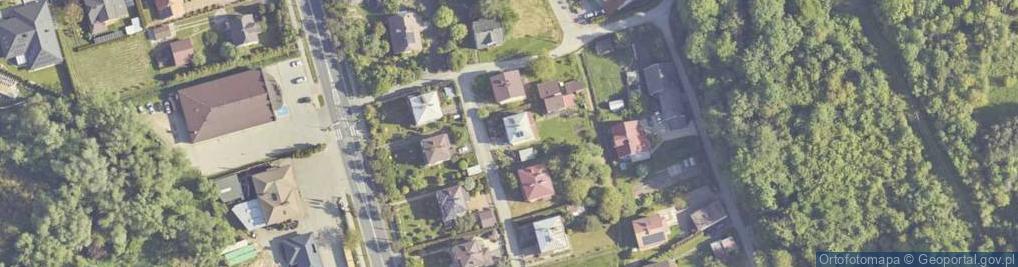 Zdjęcie satelitarne Pod Skałą ul.