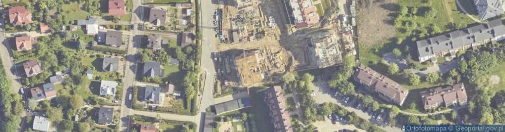 Zdjęcie satelitarne Polnych Kwiatów ul.