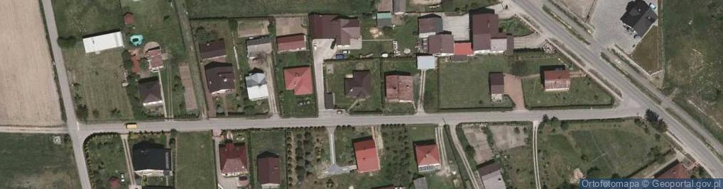 Zdjęcie satelitarne Poprzeczna ul.