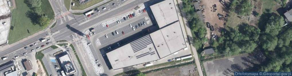 Zdjęcie satelitarne Podhalańska ul.