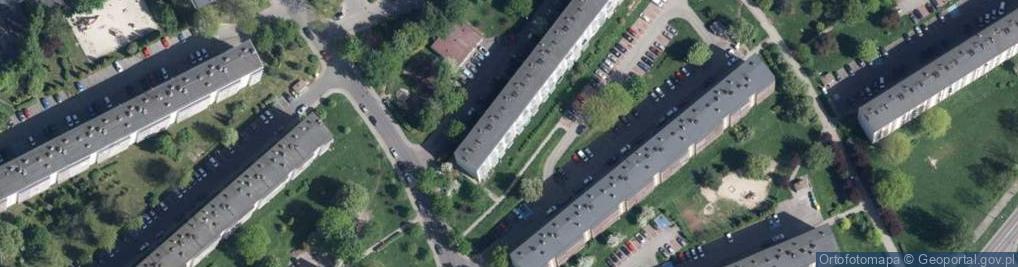 Zdjęcie satelitarne Pomorska ul.