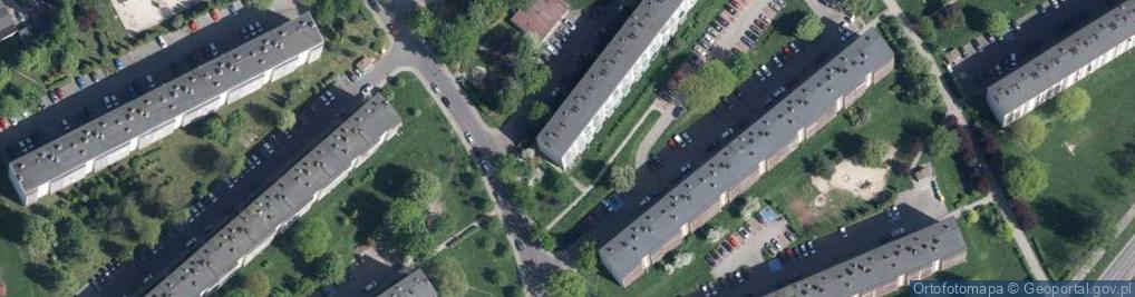 Zdjęcie satelitarne Pomorska ul.