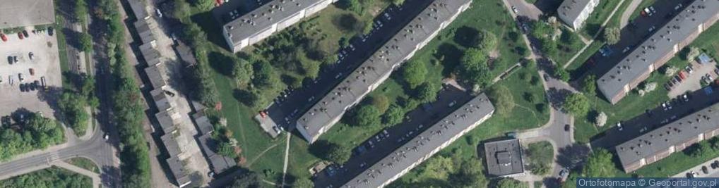 Zdjęcie satelitarne Pomorska ul.