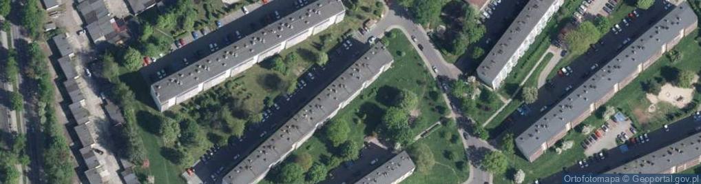 Zdjęcie satelitarne Pomorska ul.