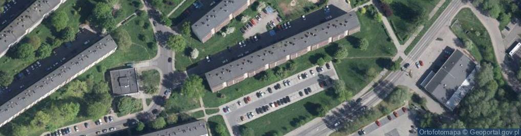 Zdjęcie satelitarne Pomorska ul.