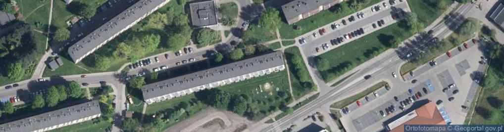 Zdjęcie satelitarne Pomorska ul.