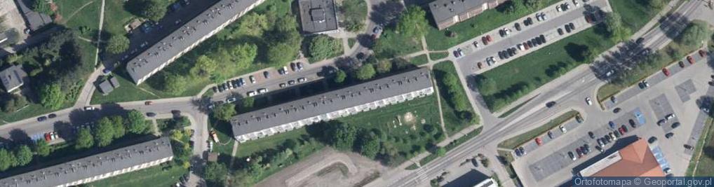 Zdjęcie satelitarne Pomorska ul.