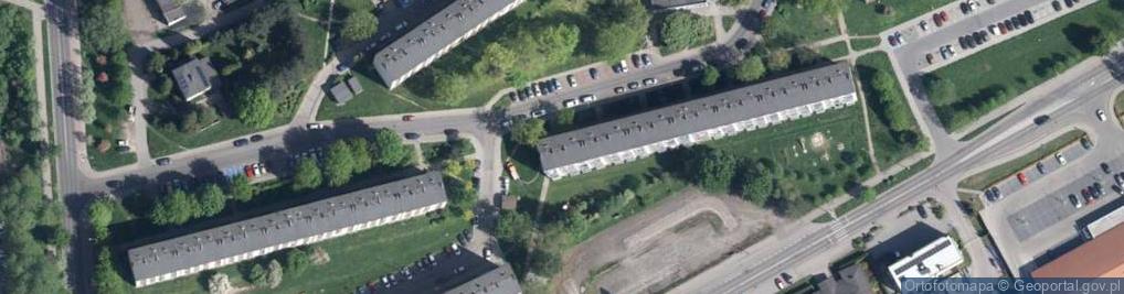 Zdjęcie satelitarne Pomorska ul.