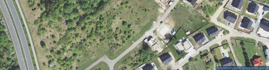 Zdjęcie satelitarne Pod Grodziskiem ul.