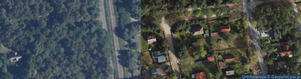 Zdjęcie satelitarne Poziomkowa ul.