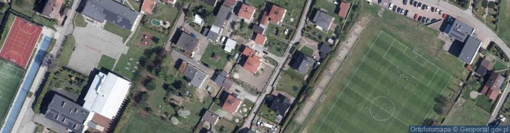 Zdjęcie satelitarne Poprzeczna ul.