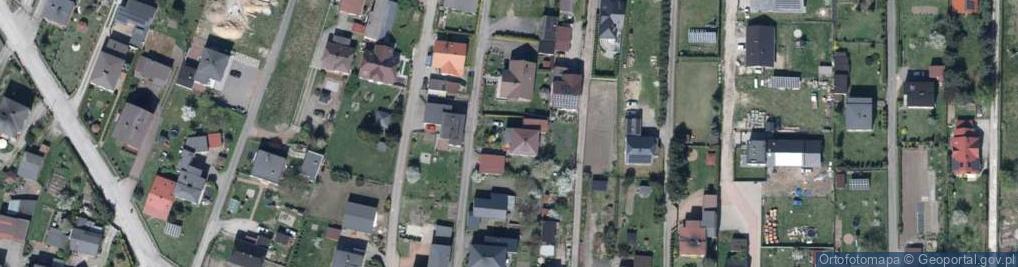 Zdjęcie satelitarne Poprzeczna ul.