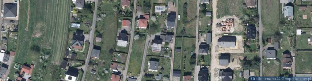Zdjęcie satelitarne Poprzeczna ul.