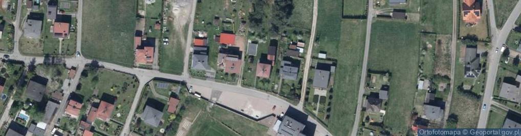 Zdjęcie satelitarne Poprzeczna ul.