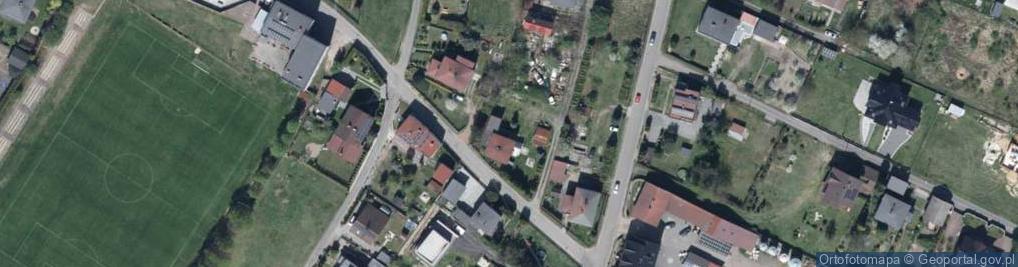 Zdjęcie satelitarne Poprzeczna ul.