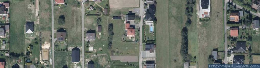 Zdjęcie satelitarne Poprzeczna ul.
