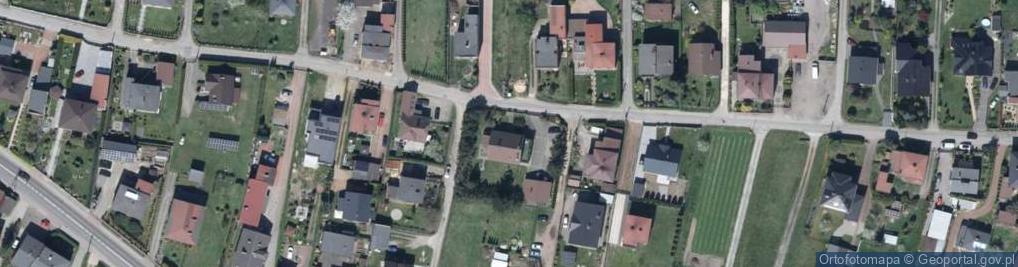 Zdjęcie satelitarne Poprzeczna ul.
