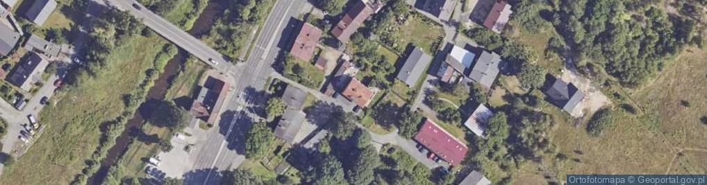 Zdjęcie satelitarne Poprzeczna ul.