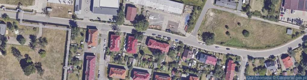 Zdjęcie satelitarne Powstańców Śląskich ul.