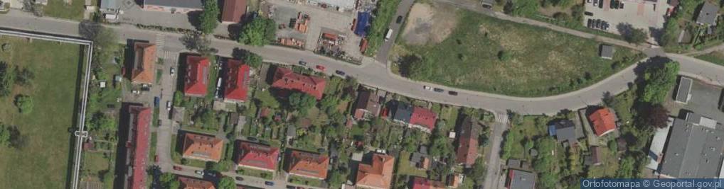 Zdjęcie satelitarne Powstańców Śląskich ul.