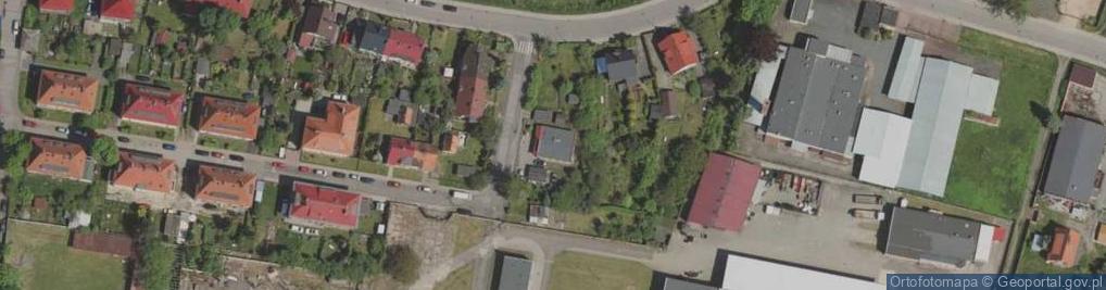 Zdjęcie satelitarne Powstańców Śląskich ul.