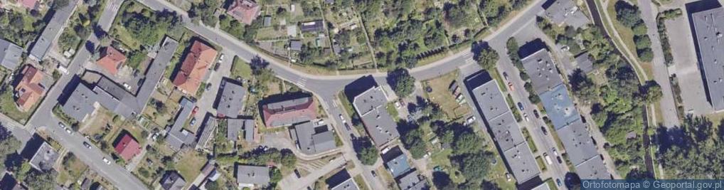 Zdjęcie satelitarne Powstania Styczniowego ul.