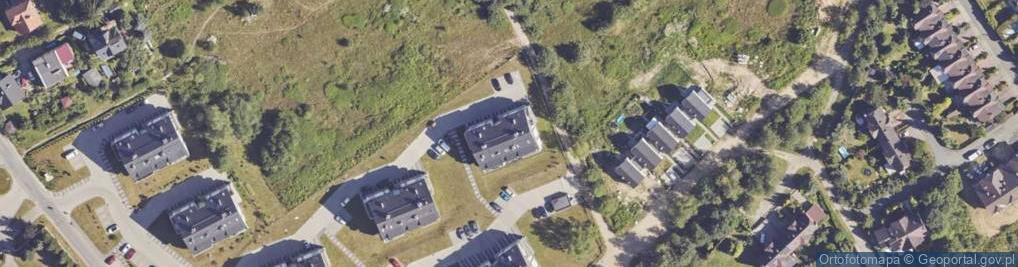 Zdjęcie satelitarne Polskiego Czerwonego Krzyża ul.