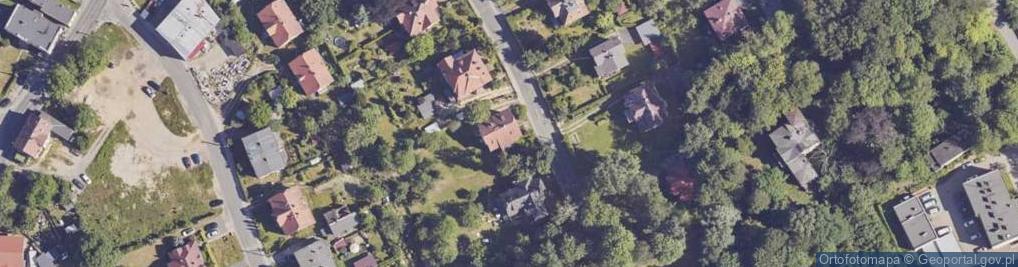 Zdjęcie satelitarne Polskiego Czerwonego Krzyża ul.