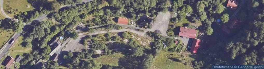 Zdjęcie satelitarne Pod Chojnikiem ul.