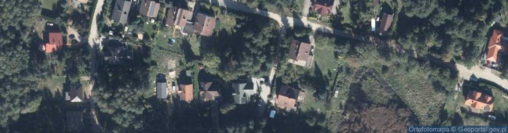 Zdjęcie satelitarne Podkowa Leśna ul.