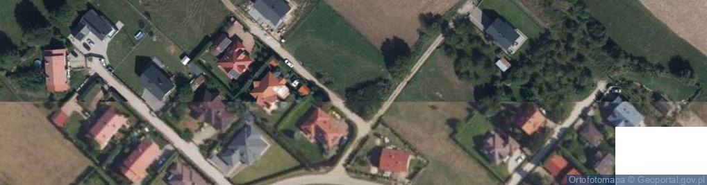 Zdjęcie satelitarne Polnej Róży ul.