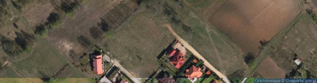 Zdjęcie satelitarne Polnej Róży ul.