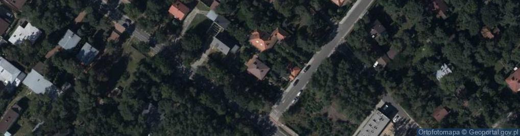Zdjęcie satelitarne Powstańców Warszawy ul.