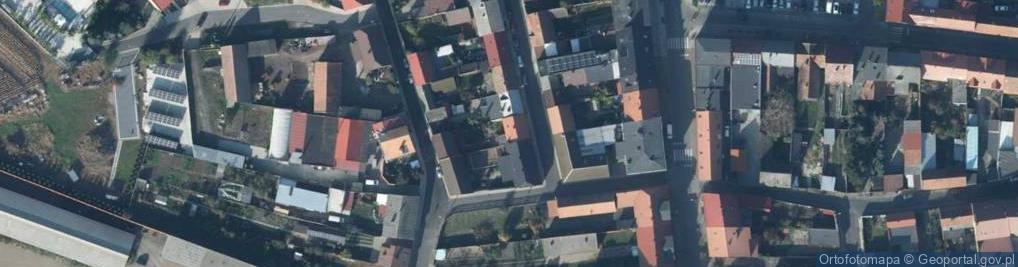Zdjęcie satelitarne Podgórna ul.