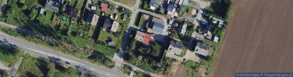 Zdjęcie satelitarne Pomarańczowa ul.