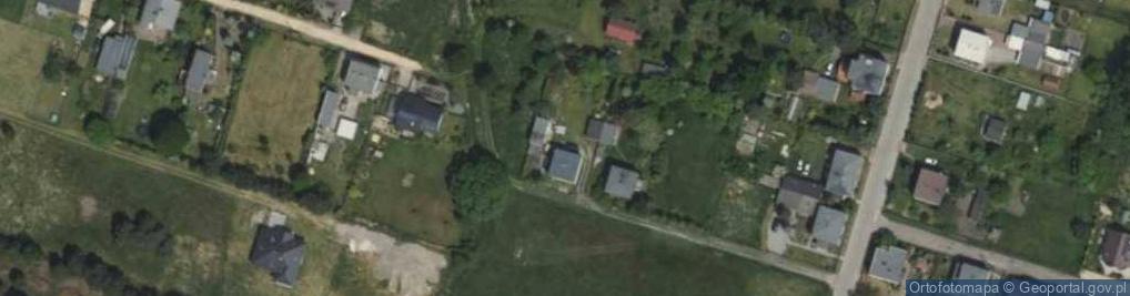 Zdjęcie satelitarne Polskiego Czerwonego Krzyża ul.