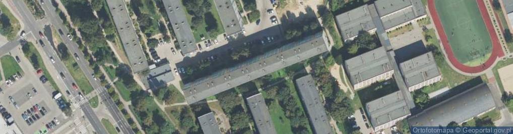 Zdjęcie satelitarne Podmiejska ul.