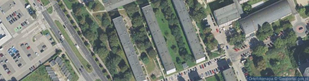 Zdjęcie satelitarne Podmiejska ul.