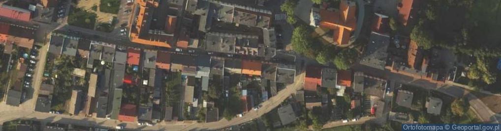 Zdjęcie satelitarne Poległych w Radzimiu ul.