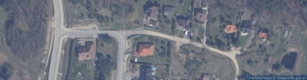 Zdjęcie satelitarne Pod Lasem ul.